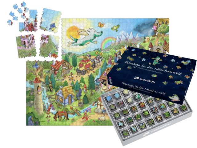 Puzzle-Adventskalender „Tabaluga in der Märchenwelt“