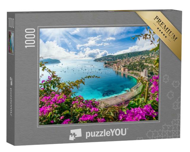 Puzzle 1000 Teile „Villefranche sur Mer, Region Nizza, Frankreich“