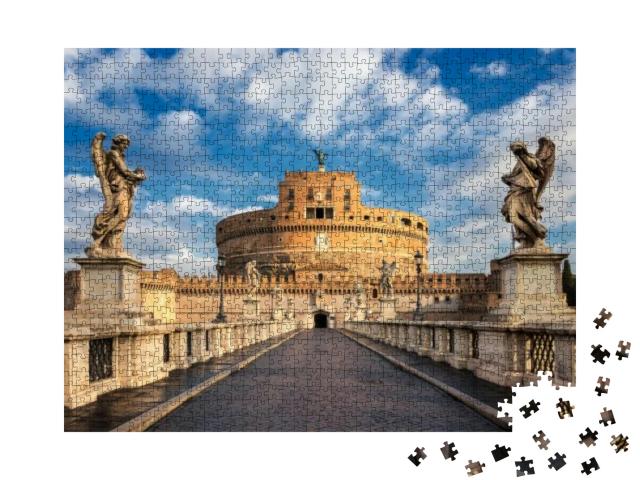 Puzzle 1000 Teile „Castel Sant Angelo, Rom“
