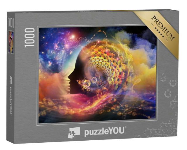 Puzzle 1000 Teile „Kreativität und Geist: Die Geometrie der Seele“