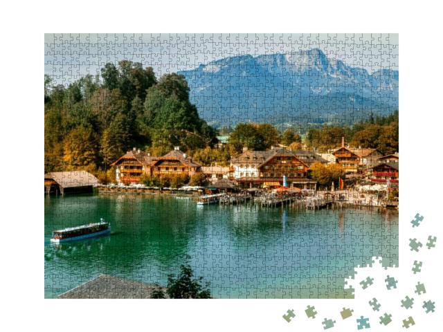 Puzzle 1000 Teile „Schönau am Königssee, Deutschland“