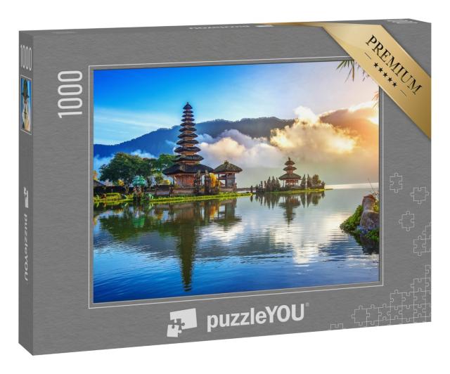 Puzzle 1000 Teile „Berühmter Tempel von Bali, Indonesien“