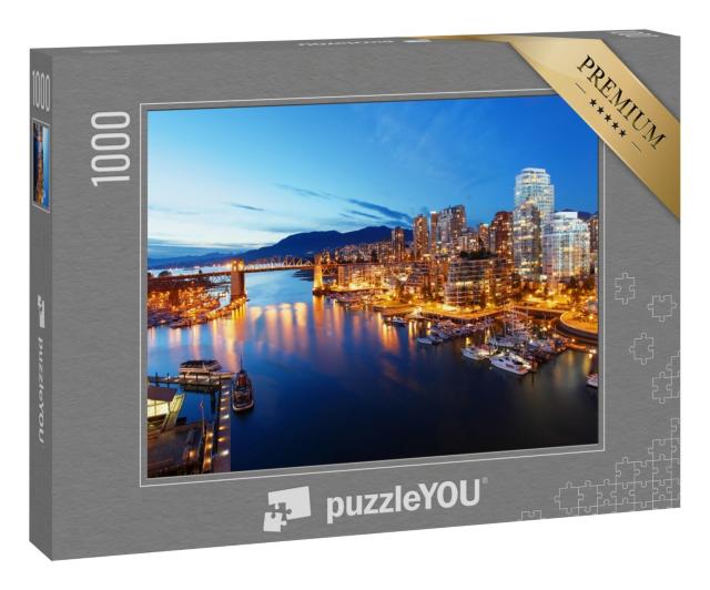 Puzzle 1000 Teile „Die Stadt Vancouver in Kanada“