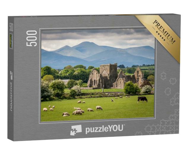 Puzzle 500 Teile „Idyllische irische Landschaft“