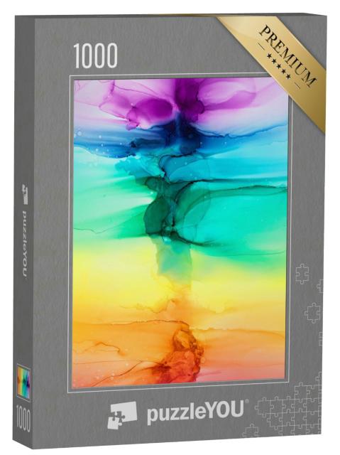 Puzzle 1000 Teile „Viele Farben des Regenbogens“