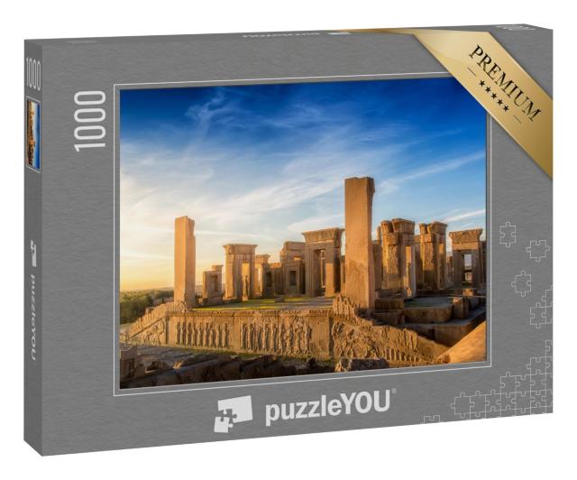 Puzzle 1000 Teile „Die Historische Stadt Persepolis, 60 km von Shiraz im Iran“